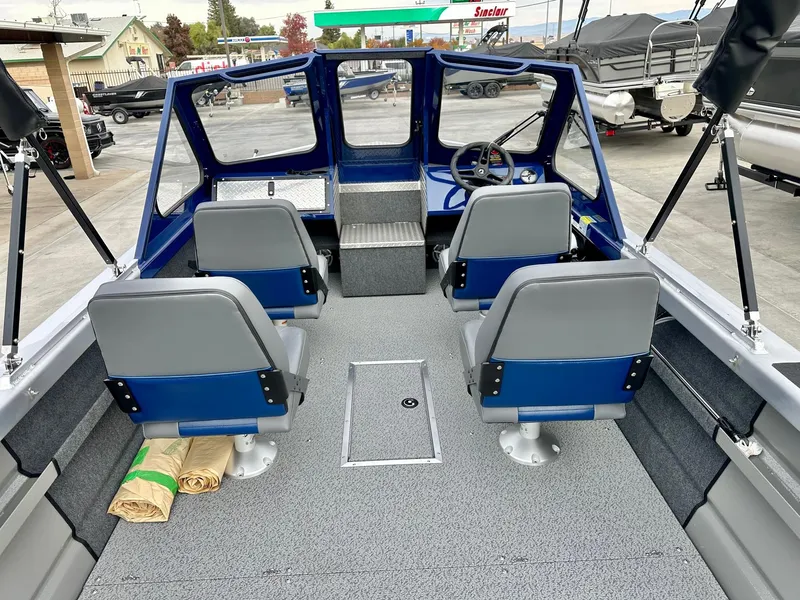 Slide: The Image of Thunder Jet 205 Rush w/ 150HP Mercury Pro XS and a 9.9 Mercury Kicker! 2023 - 4