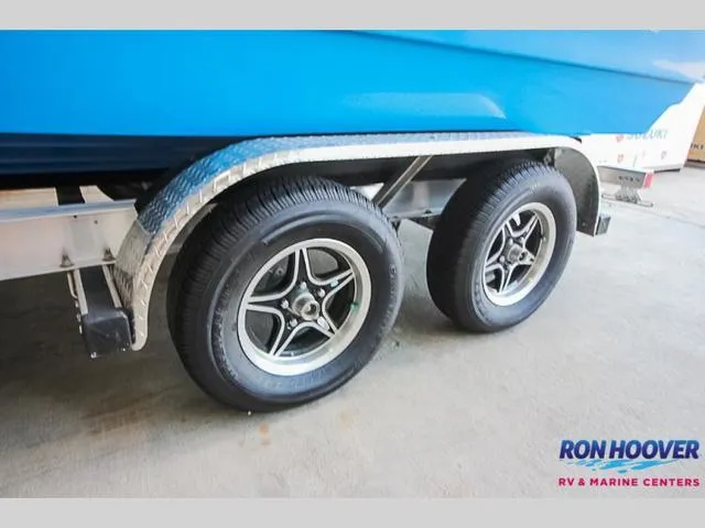 Slide: The Image of 2023 Catalyst Boat Works 2300 BAY trailer wheels at Ron Hoover RV & Marine Centers. - 4