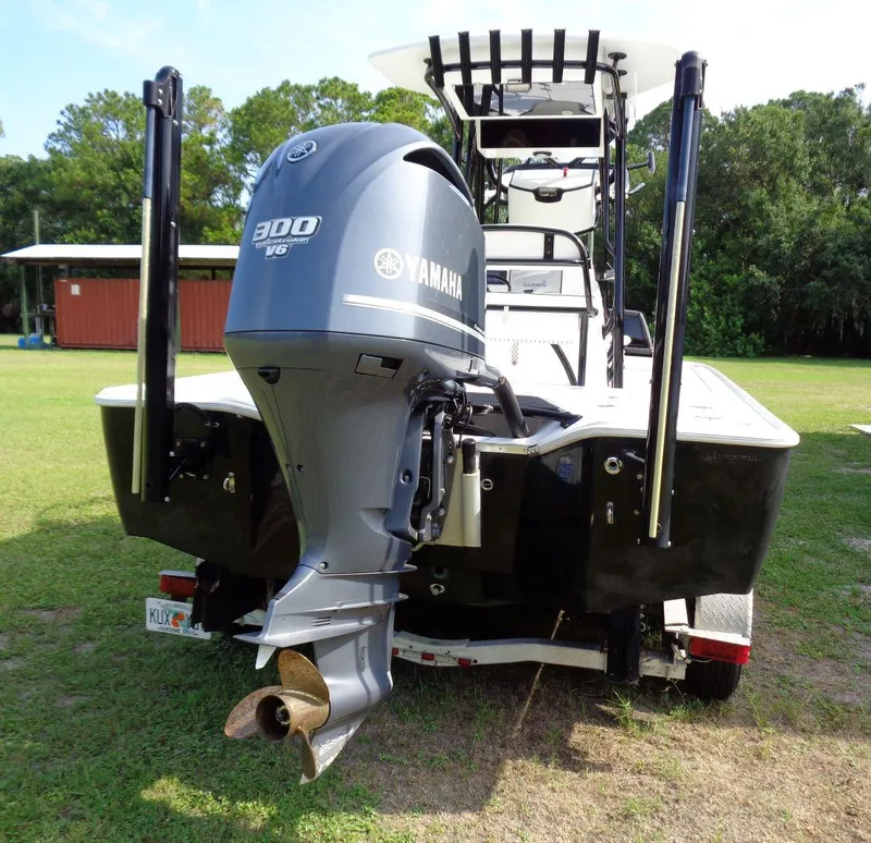 Slide: The Image of 2011 Cape Horn 23 Cape Bay boat with Yamaha 300 V6 outboard motor. - 5