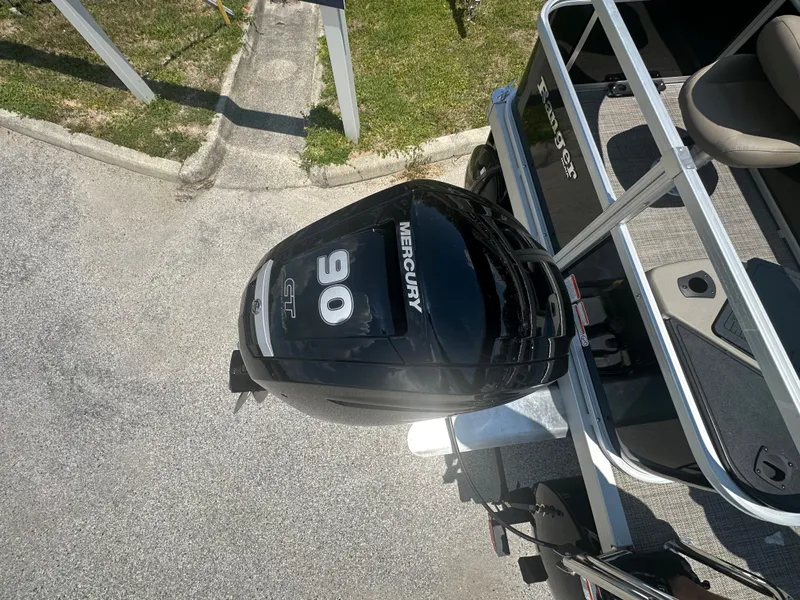 Slide: The Image of 2024 Ranger Reata 200F with Mercury 90 HP outboard motor. - 12