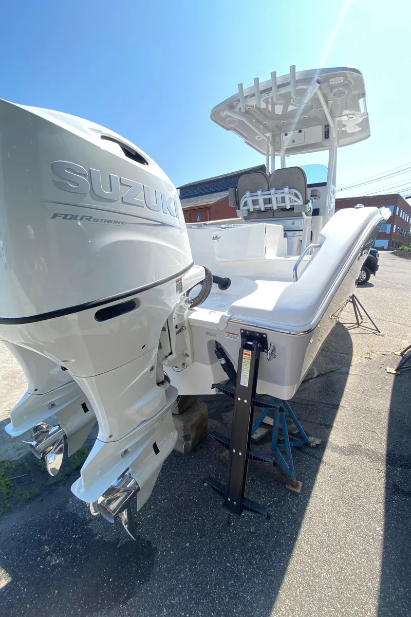 Slide: The Image of 2023 Sea Pro 259 boat with Suzuki outboard engines. - 4