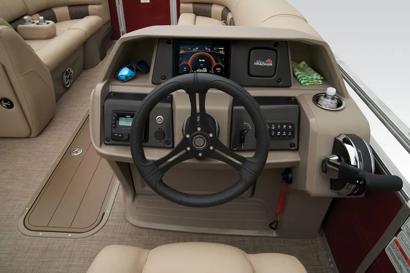 Slide: The Image of 2024 Sun Tracker Party Barge 22 XP3 interior speaker detail. - 31
