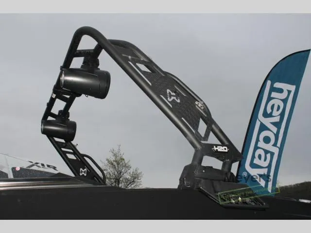 Slide: The Image of 2024 Heyday H20 boat with wakeboard tower and speakers. - 5