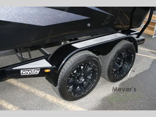 Slide: The Image of 2024 Heyday H20 boat trailer with black wheels at Meyer’s. - 6