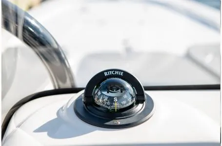 Slide: The Image of Compass on 2023 Sea Pro 208 Bay Boat with T-Top. - 10