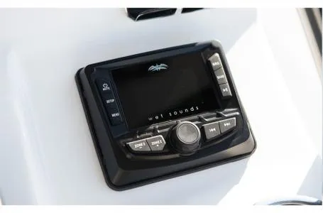 Slide: The Image of 2023 Sea Pro 208 Bay Boat T-Top audio control panel. - 14