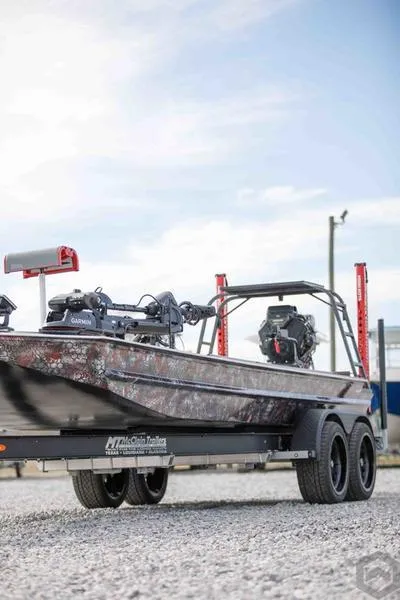 Slide: The Image of 2023 Go-Devil 2060 boat on trailer, side view. - 27