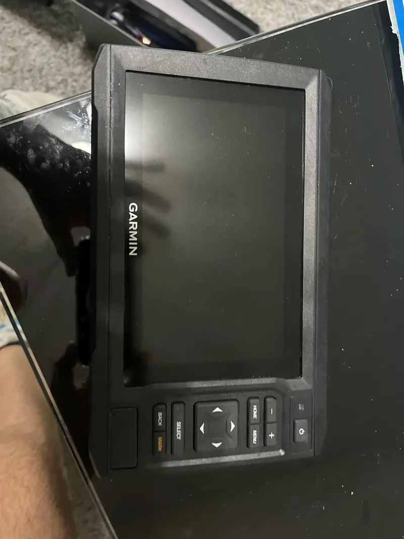 Slide: The Image of Garmin marine GPS device for 1988 Mako 171 Center Console boat. - 5