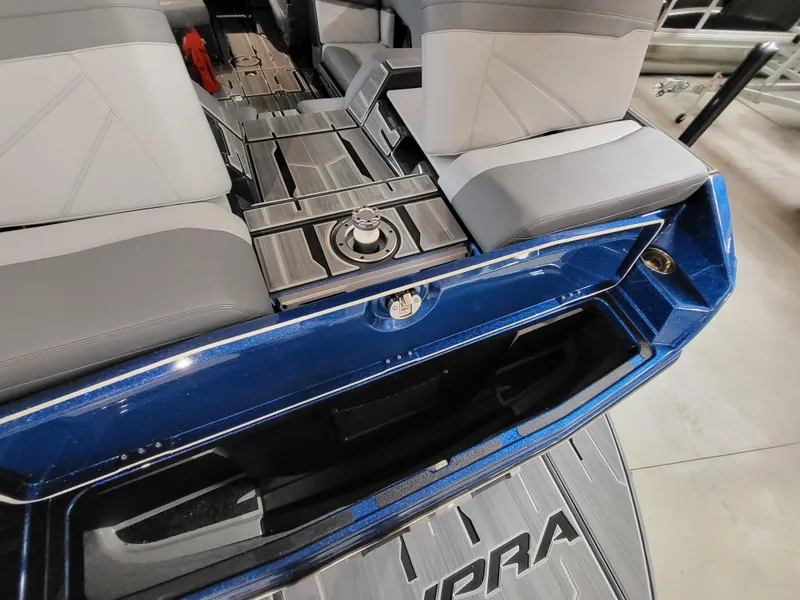 Slide: The Image of 2024 Supra SL interior with sleek seating and modern design. - 8