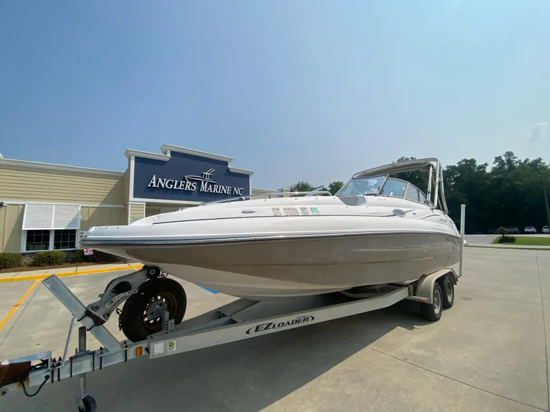 Slide: The Image of 2009 Starcraft 2410 OB Limited boat on trailer at Anglers Marine Inc. - 4
