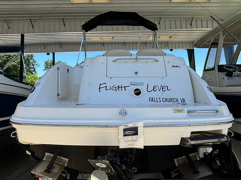 Slide: The Image of 2008 Sea Ray 240 Sundancer boat named Flight Level in Falls Church, VA. - 3