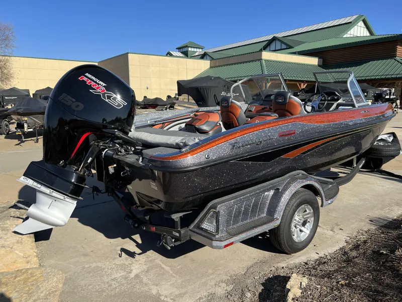 Slide: The Image of 2024 Ranger 1850MS fishing boat with Mercury 150 Pro XS outboard motor. - 7