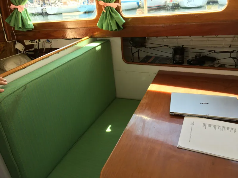 Slide: The Image of Dinette table folds down to twin bed - 9