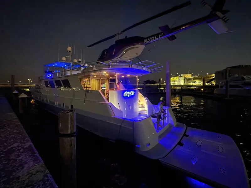 Slide: The Image of Broward 108 Cockpit Motor Yacht 1983 - 55