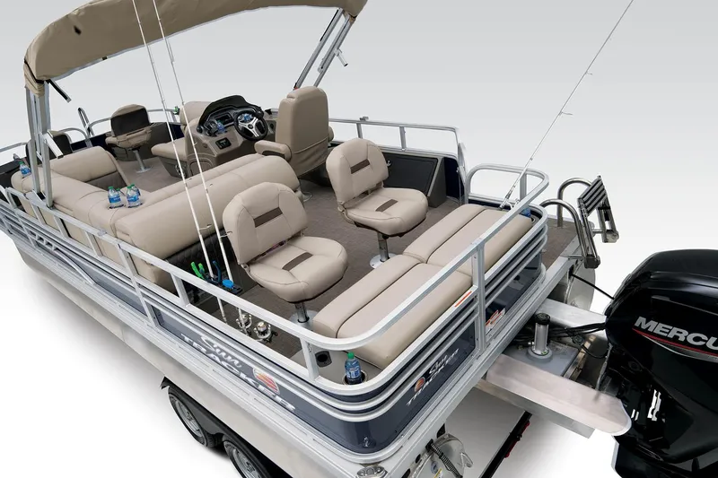 Slide: The Image of Sun Tracker Fishin' Barge 22 DLX 2023 - 35