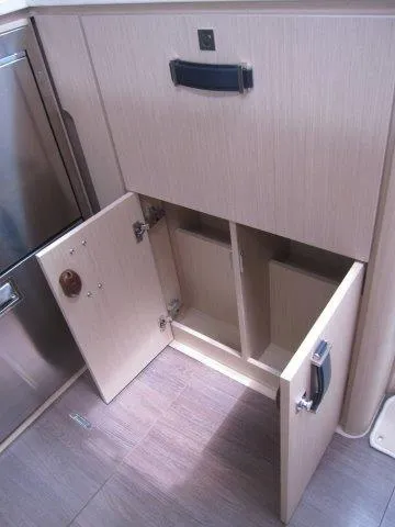 Slide: The Image of Modern kitchen cabinetry in 2024 Jeanneau 55 yacht. - 33