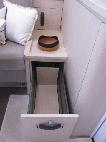 Slide: The Image of Open drawer in the interior of a 2024 Jeanneau 55 yacht. - 41