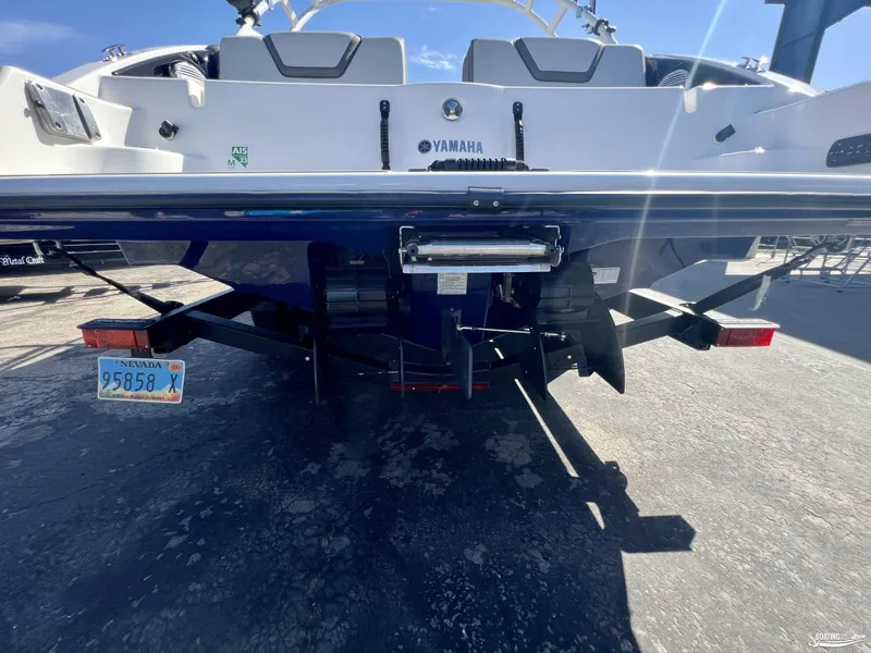 Slide: The Image of 2021 Yamaha AR250 boat rear view with Nevada license plate. - 3