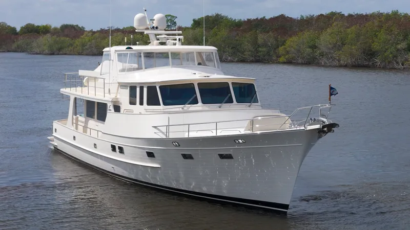 Slide: The Image of Fleming 85 – Open Flybridge 2023 - 85