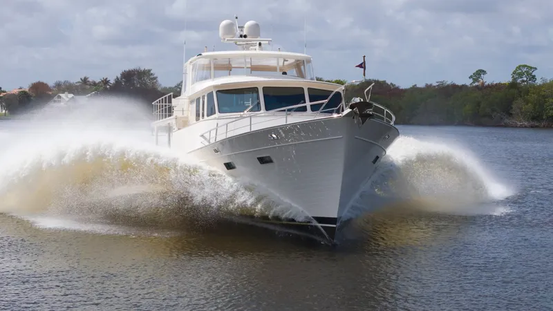 Slide: The Image of Fleming 85 – Open Flybridge 2023 - 83