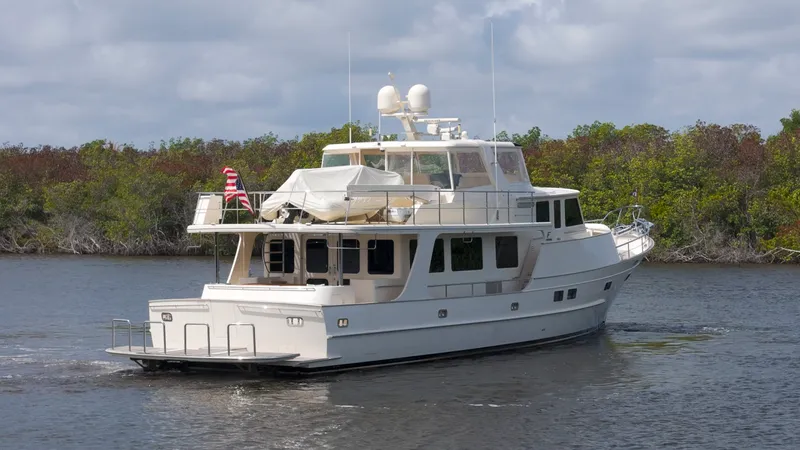 Slide: The Image of Fleming 85 – Open Flybridge 2023 - 84