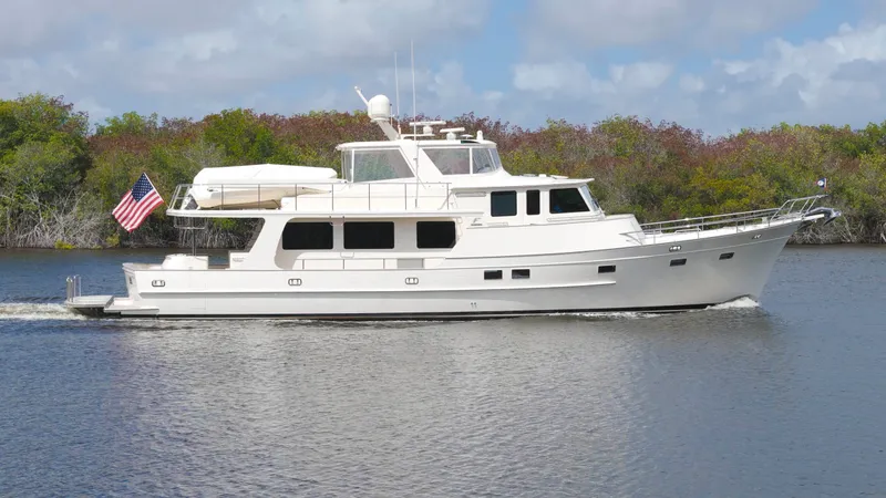 Slide: The Image of Fleming 85 – Open Flybridge 2023 - 88