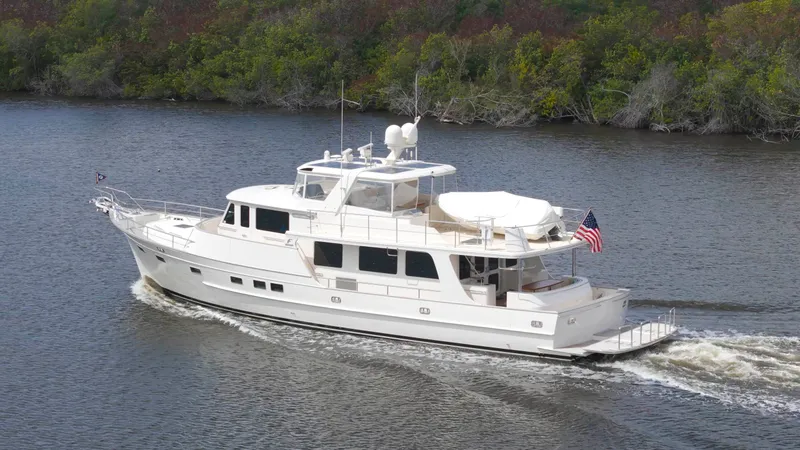 Slide: The Image of Fleming 85 – Open Flybridge 2023 - 67