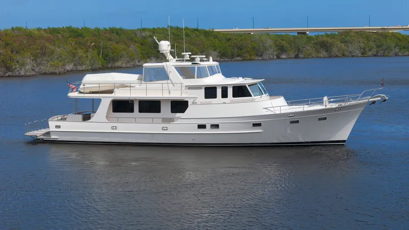 Slide: The Image of Fleming 85 – Open Flybridge 2023 - 92