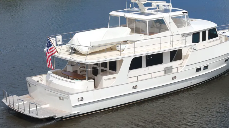Slide: The Image of Fleming 85 – Open Flybridge 2023 - 53
