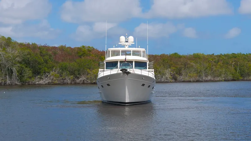 Slide: The Image of Fleming 85 – Open Flybridge 2023 - 87