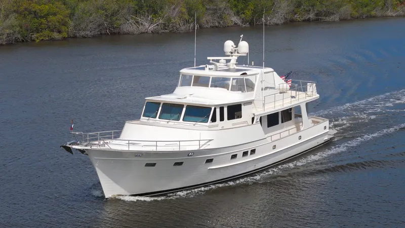 Slide: The Image of Fleming 85 – Open Flybridge 2023 - 91