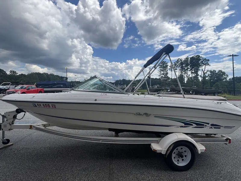 Slide: The Image of Sea Ray 175BR w/MerCruiser & Trailer Included 1997 - 18