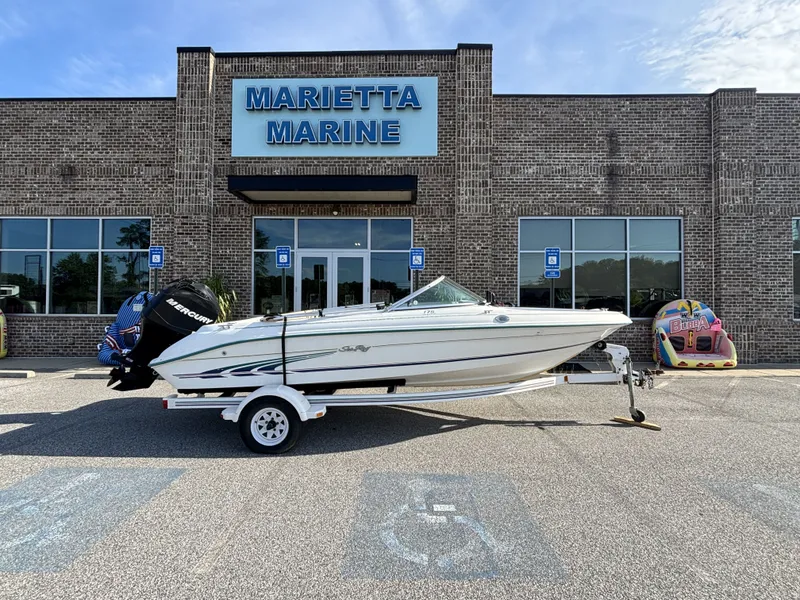 The Image of Sea Ray 175 5 Series w/2008 Model Year Mercury 115HP 4-Stroke & Trailer 1997 - 1