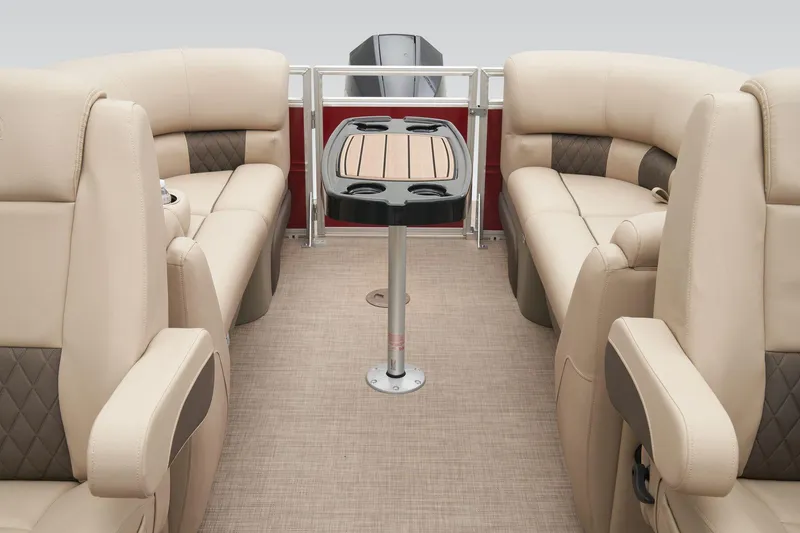 Slide: The Image of Cup holders on 2024 Sun Tracker Party Barge 22 XP3 pontoon boat. - 41