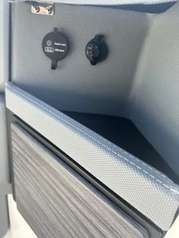 Slide: The Image of 2021 Cobalt R7 Surf boat interior with compact toilet. - 33