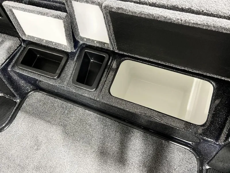 Slide: The Image of 2024 Phoenix 920 Elite boat storage compartments and livewell. - 19