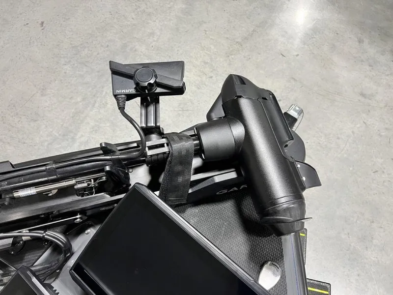 Slide: The Image of Close-up of Phoenix 920 Elite 2024 boat equipment and electronics. - 8