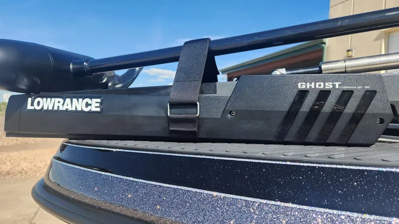 Slide: The Image of 2024 Ranger 621FS Ranger Cup Equipped with Lowrance Ghost trolling motor. - 12