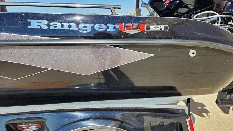 Slide: The Image of 2024 Ranger 621FS Ranger Cup Equipped boat side view. - 4