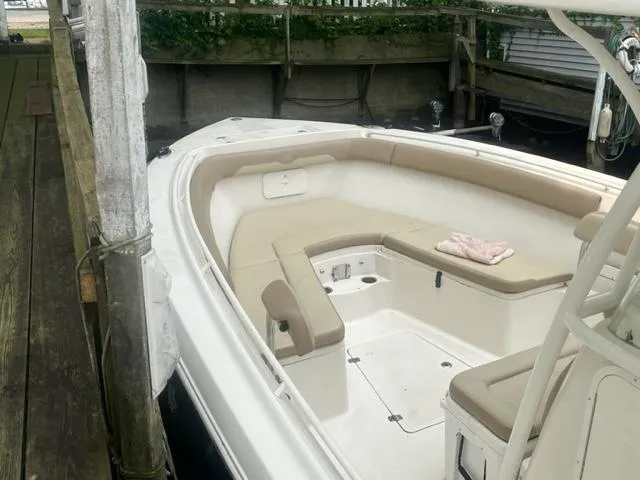 Slide: The Image of 2015 Sailfish 320 CC Bow View - 10