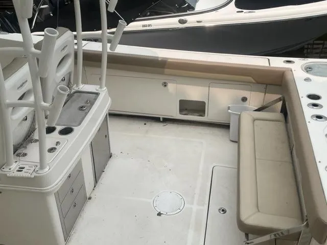 Slide: The Image of 2015 Sailfish 320 CC Aft Deck - 13