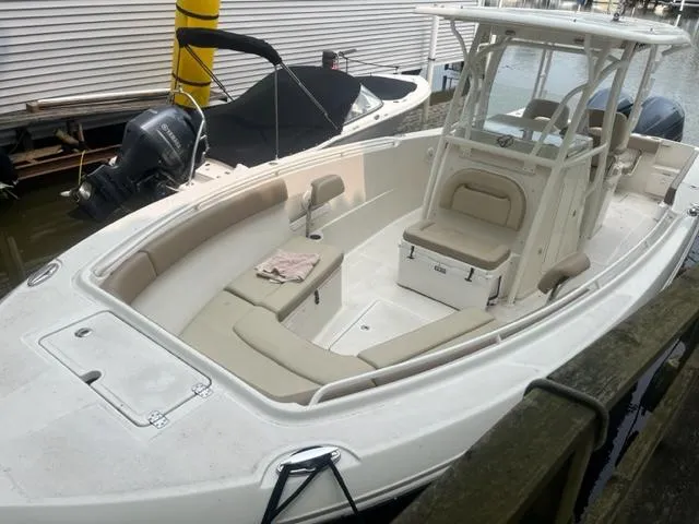Slide: The Image of 2015 Sailfish 320 CC Cockpit Full View - 2