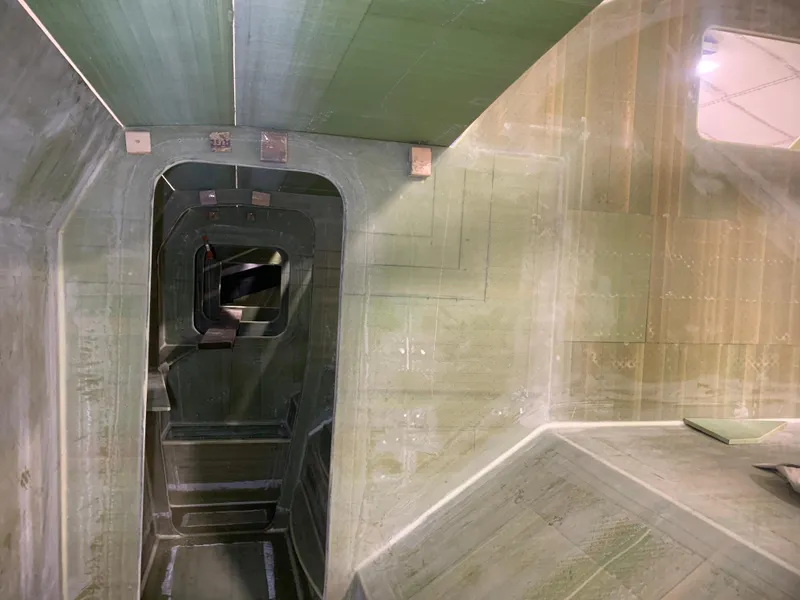 Slide: The Image of Interior of 2024 Schionning Arrow 1280 S catamaran under construction. - 39