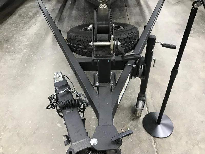 Slide: The Image of 2024 Ranger VS1782SC Angler boat interior with modern dashboard and seating. - 8