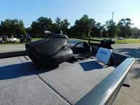 Slide: The Image of 2024 Ranger RT188 boat interior with seating and control panel. - 10