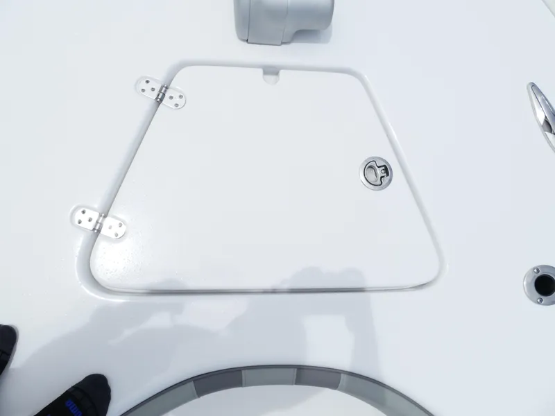 Slide: The Image of 2024 Cape Horn 31T Tournament boat deck hatch. - 32