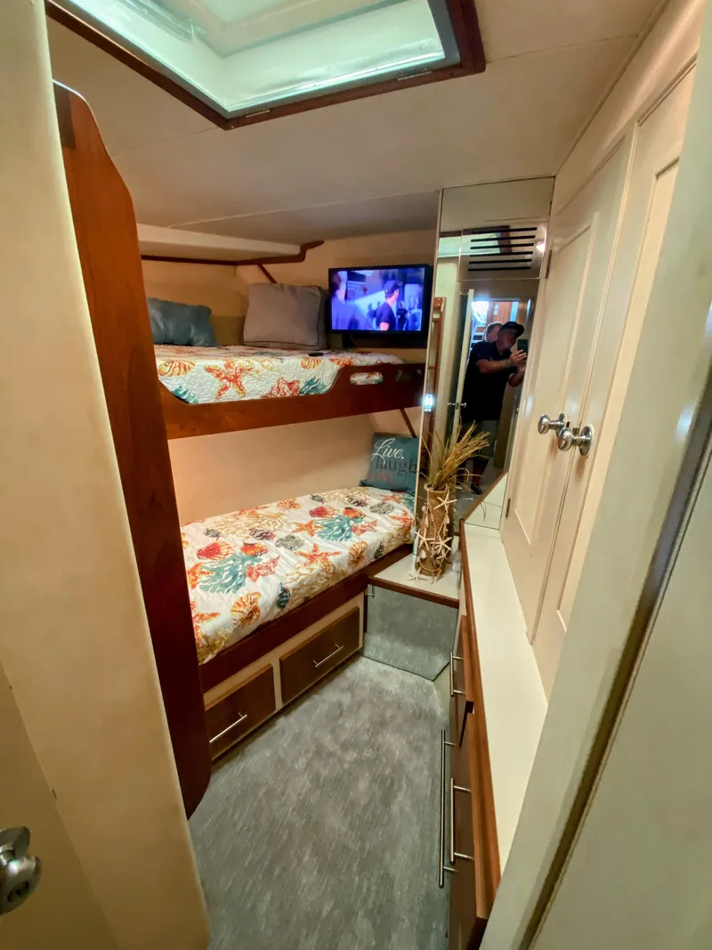 Slide: The Image of Bertram 58 Flybridge Motor Yacht 1986 - 104