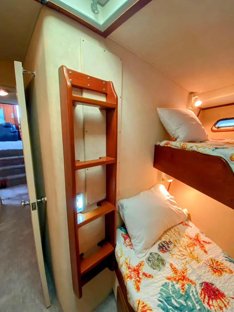 Slide: The Image of Bertram 58 Flybridge Motor Yacht 1986 - 105