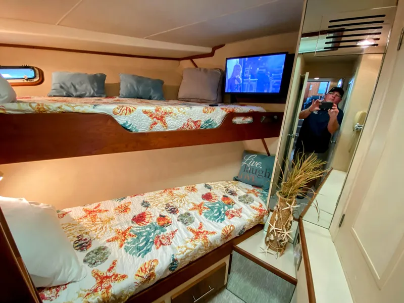 Slide: The Image of Bertram 58 Flybridge Motor Yacht 1986 - 107