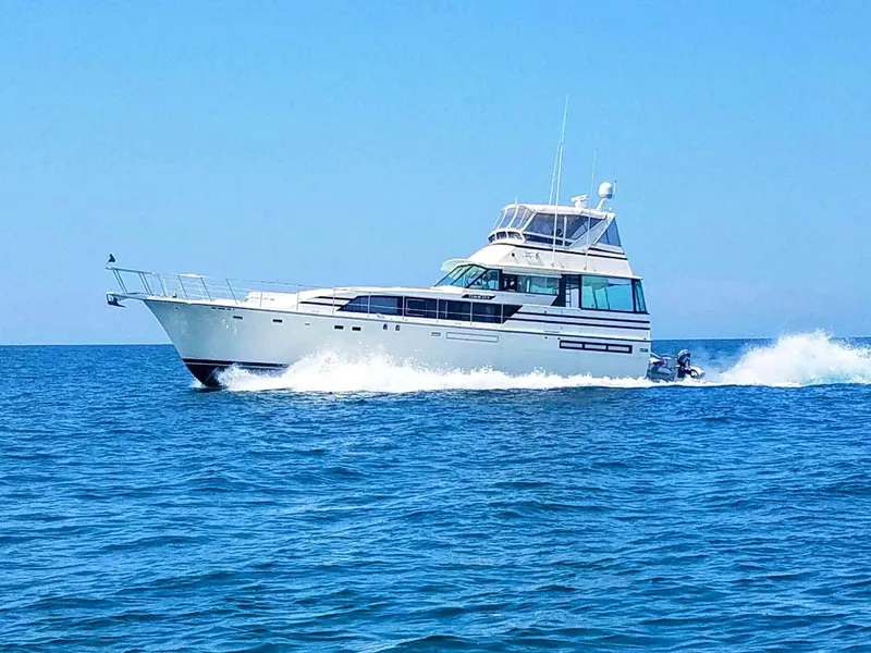 Slide: The Image of Bertram 58 Flybridge Motor Yacht 1986 - 12